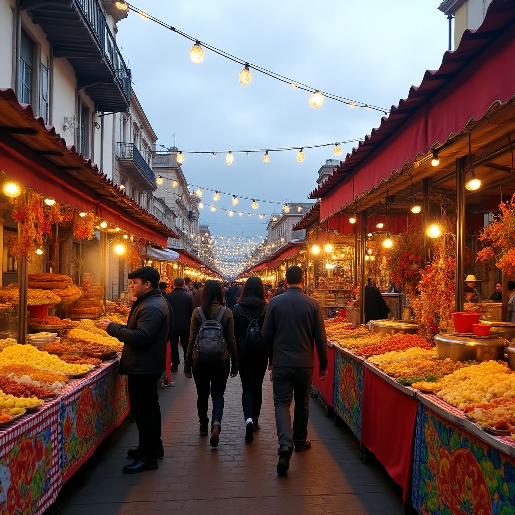 Festival gastronómico en Quito