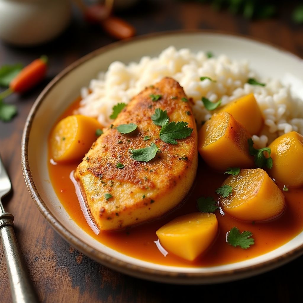 Encocado de pescado